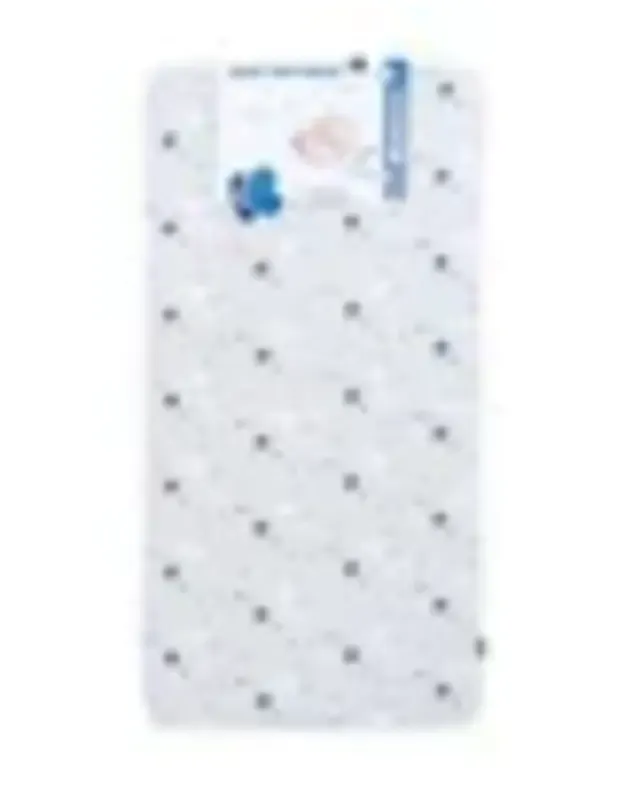 KikkaBoo Fantasia Stars Grey čiužinys 120x60x9 cm 