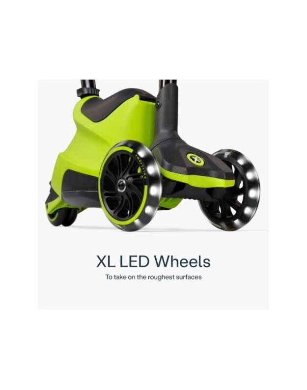 SmarTrike Xtend Ride On Scooter Plus Lime – paspirtukas nuo 1 iki 12 metų 3