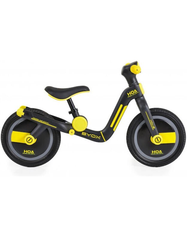 Byox Balansinis dviratukas Harly 12" geltonas 2