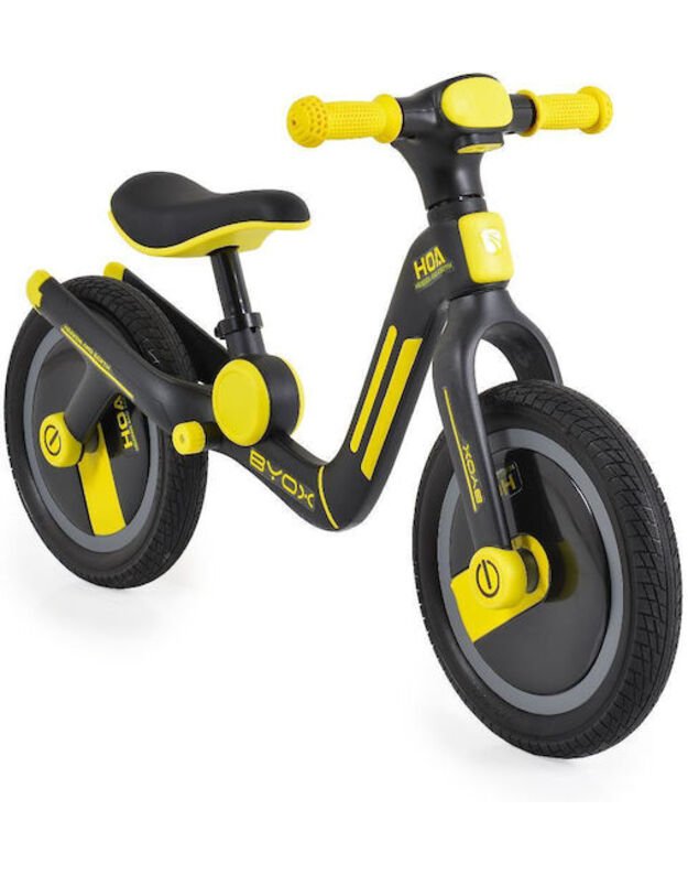Byox Balansinis dviratukas Harly 12" geltonas