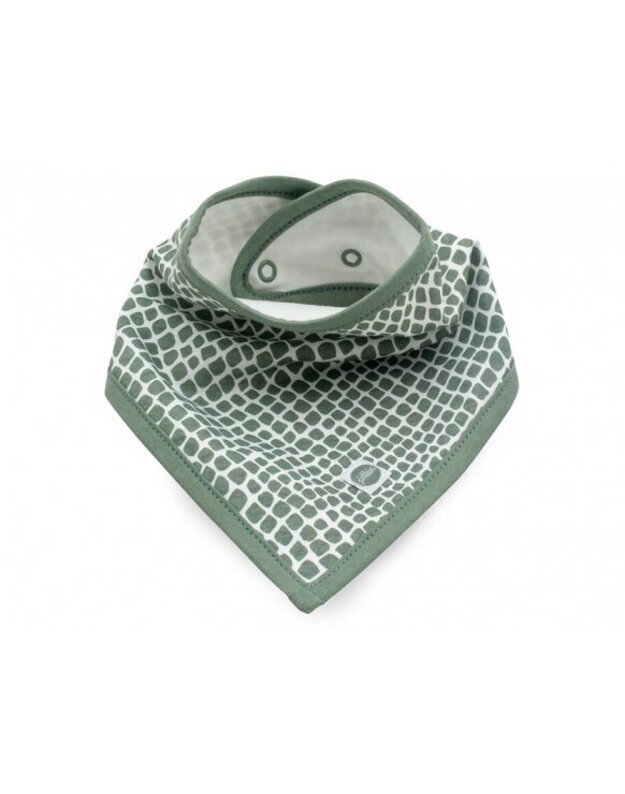 Jollein bib Bandana Snake Ash Green 2 pcs. 1