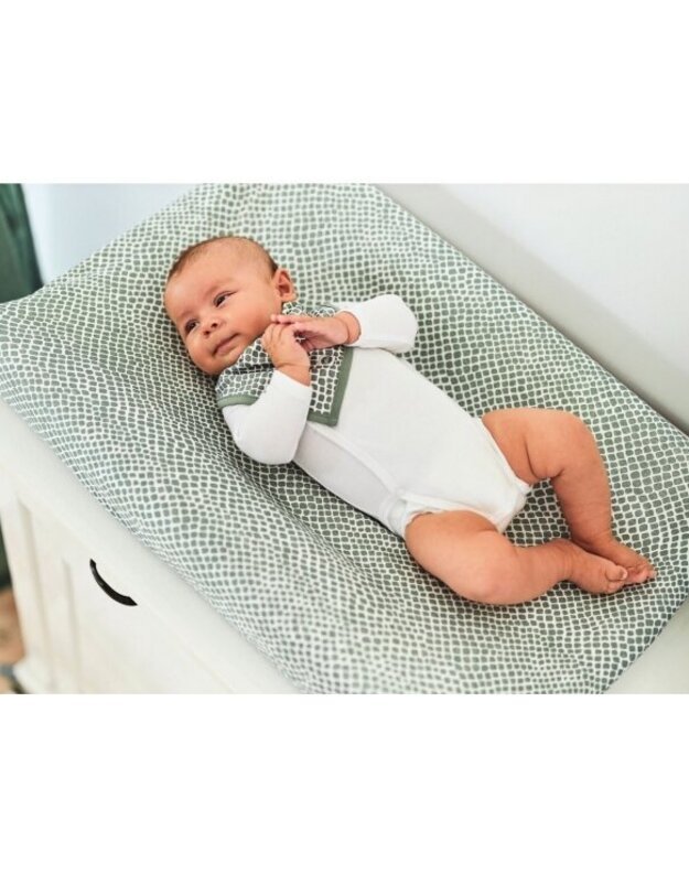 Jollein bib Bandana Snake Ash Green 2 pcs. 2