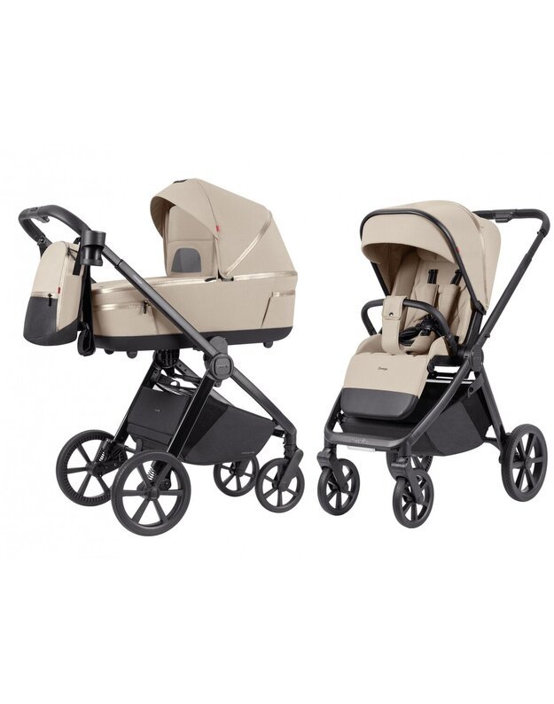Universal stroller set Carrello Omega Plus 2in1 Solar Beige
