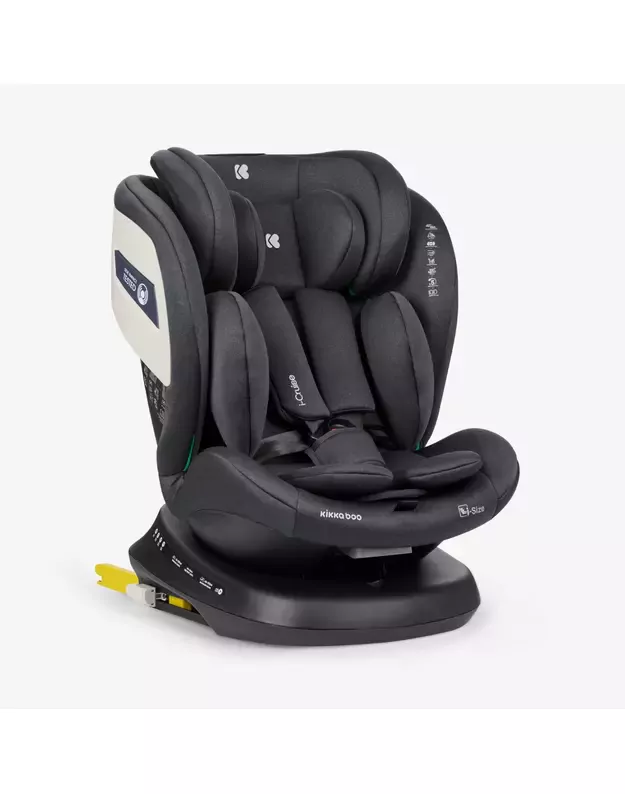 Automobilinė kėdutė  Kikka Boo i-Cruise Dark Grey – i-Size (40-150 cm)
