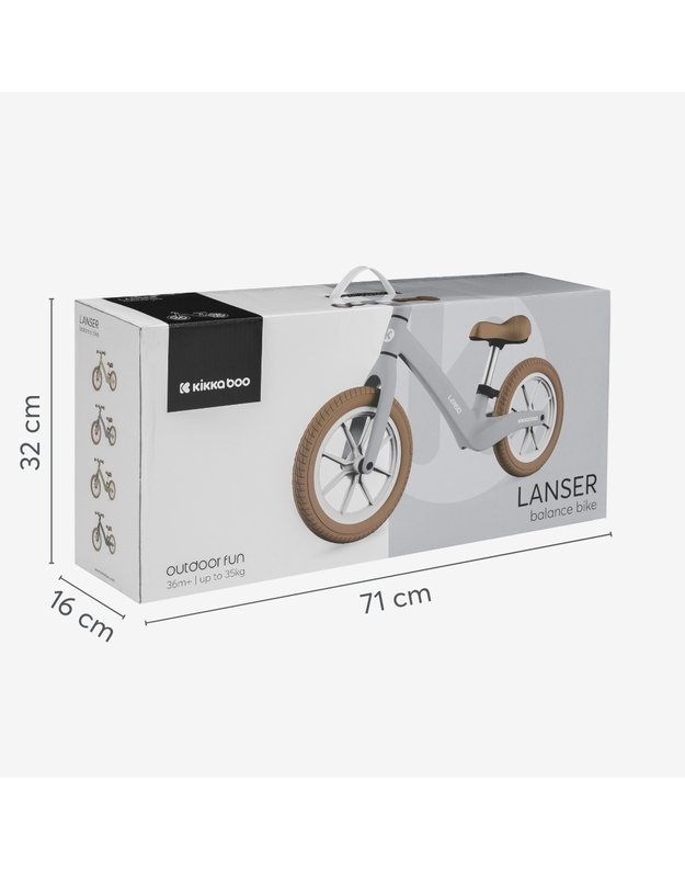 Balansinis dviratis Lanser Beige