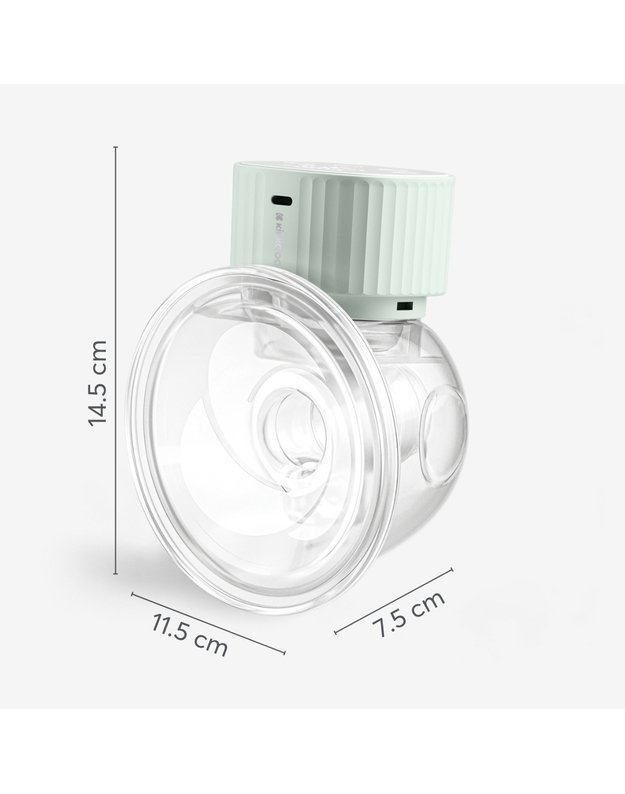 Portable electric breast pump NOA Mint