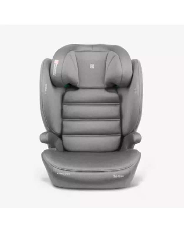 Automobilinė kėdutė KikkaBoo i-Track i-size 100-150cm Light Grey