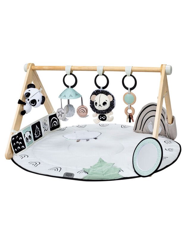 Tiny Love Luxe Developmental Gymini kilimėlis – juodai baltas 