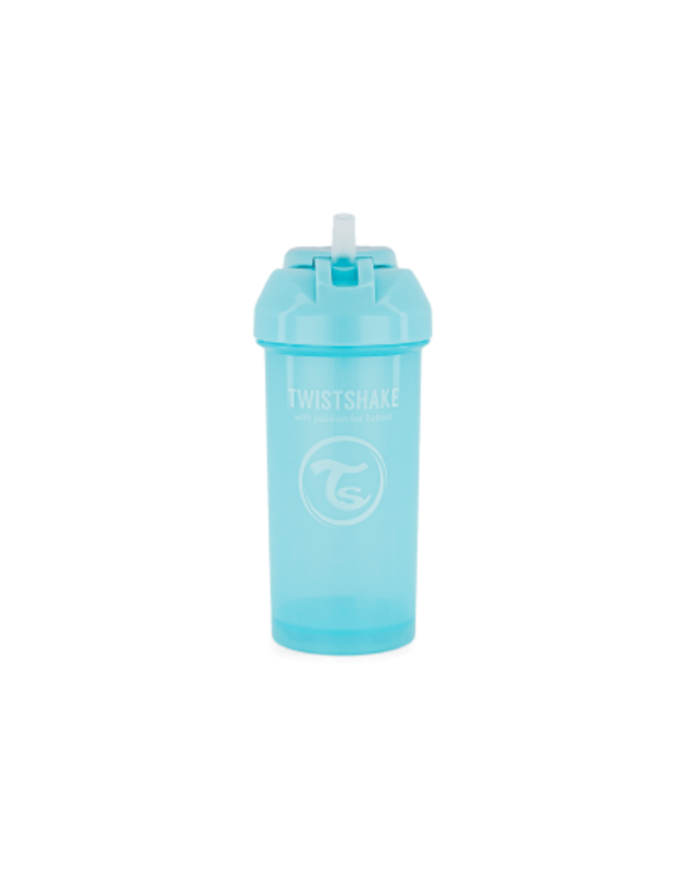 Twistshake mėlynas buteliukas su šiaudeliu 360 ml nuo 6 mėn 78589 1