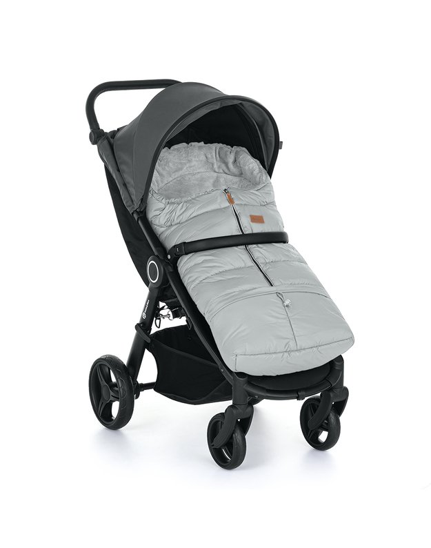 Petite&Mars 3in1 Winter Footmuff Jibot Quiet Grey 1