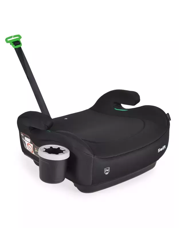 Cangaroo Swift  Booster Seat  125–150 cm (22–36 kg) – Black