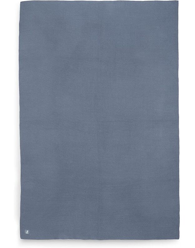 Jollein antklodė Basic Knit Jeans Blue 100x150 cm  1