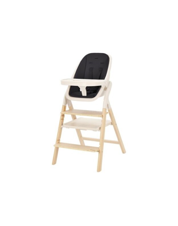 Carrello Ergo maitinimo kėdutė 2in1 Obsidian Black 