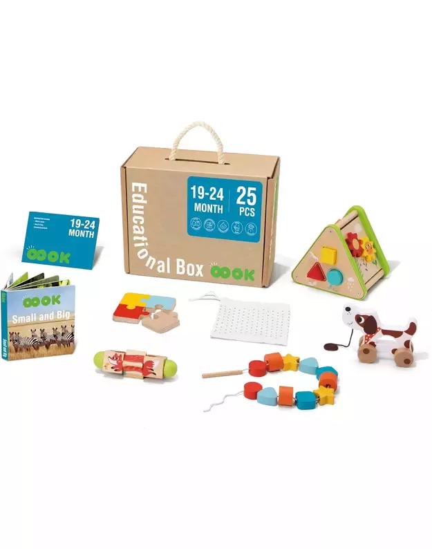 Edukacinė dėžutė 19–24 mėn.