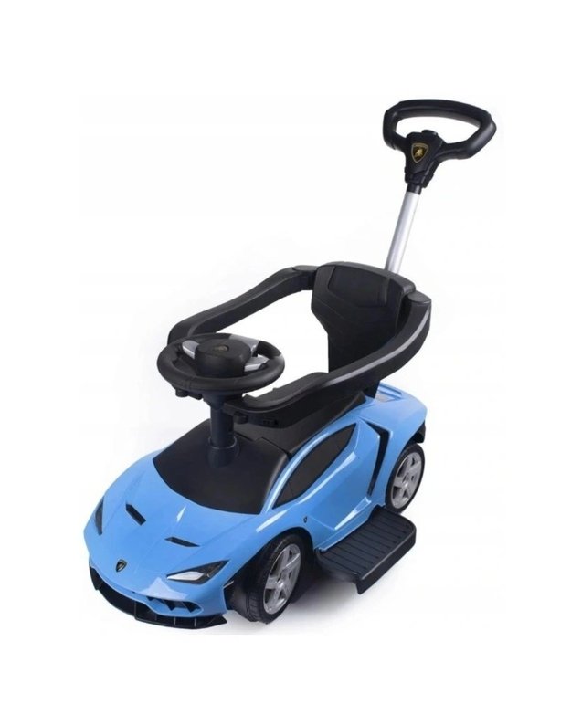 LAMBORGHINI užsėdama mašina paspirtukas 3 in 1