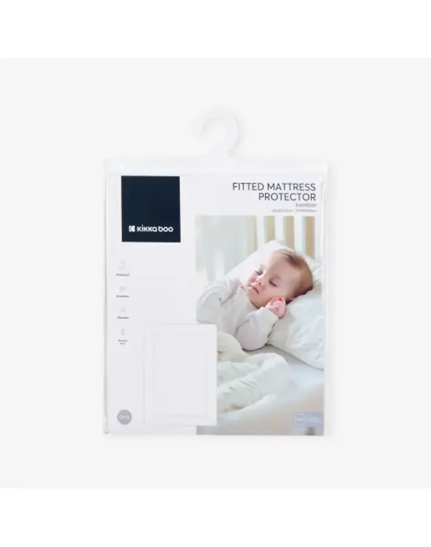 Bambukinis čiužinio apsauginis užvalkalas 60×120×15 cm 