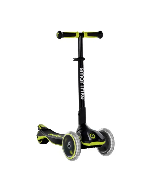 SmarTrike Xtend paspirtukas Lime 3–12 m. – reguliuojamas ir augantis kartu