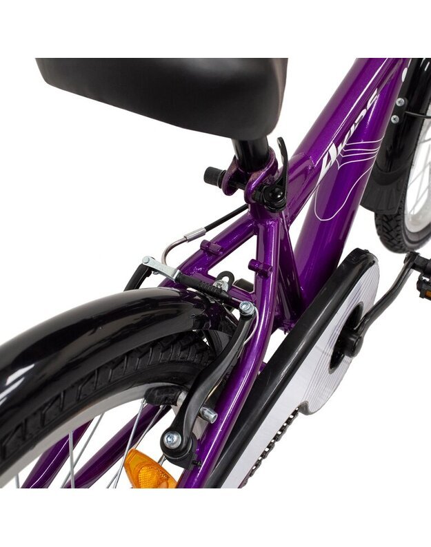 4KIDS Vaikiškas dviratis Wave 20" , violetinis 3