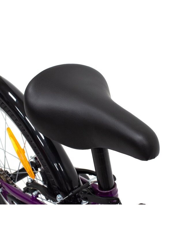 4KIDS Vaikiškas dviratis Wave 20" , violetinis 6