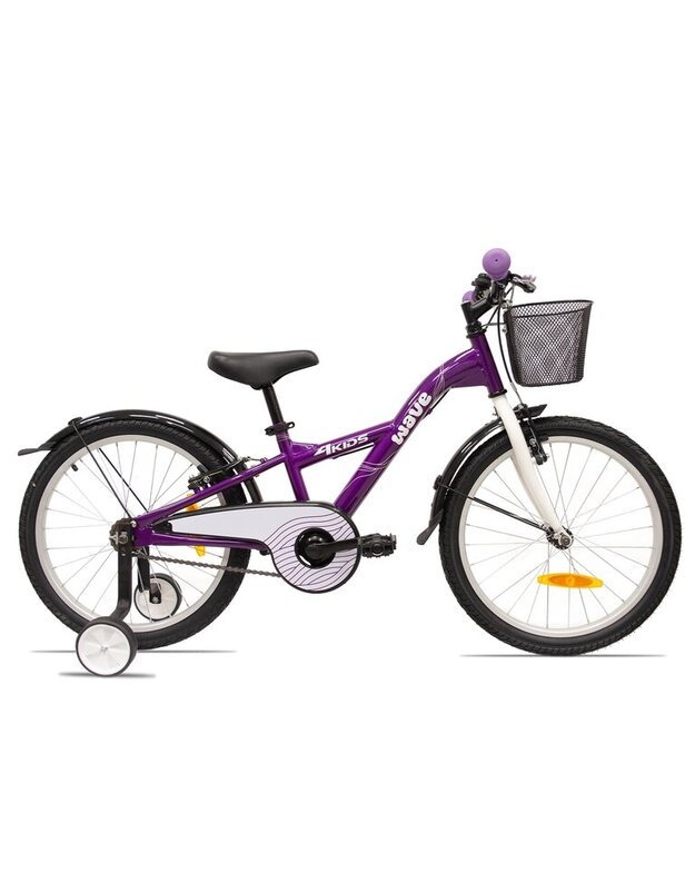 4KIDS Vaikiškas dviratis Wave 20" , violetinis
