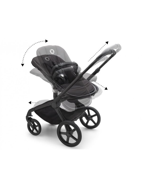  Universalus vežimėlis Bugaboo Fox Cub 2in1 Stormy blue/Stormy blue/black frame 3