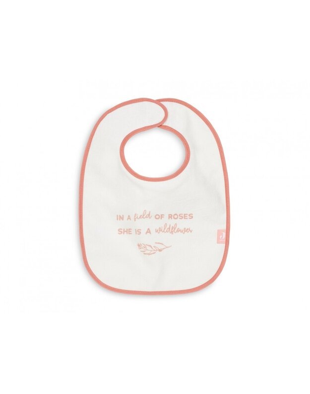 Jollein neperšlampamų seilinukų rinkinys Bib Meadow Rosewood 3 vnt.