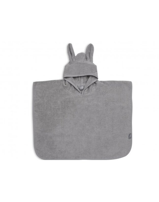 Jollein Hooded Loop Poncho in Storm Grey