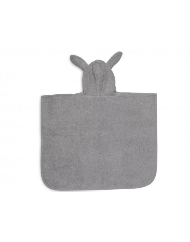 Jollein Hooded Loop Poncho in Storm Grey