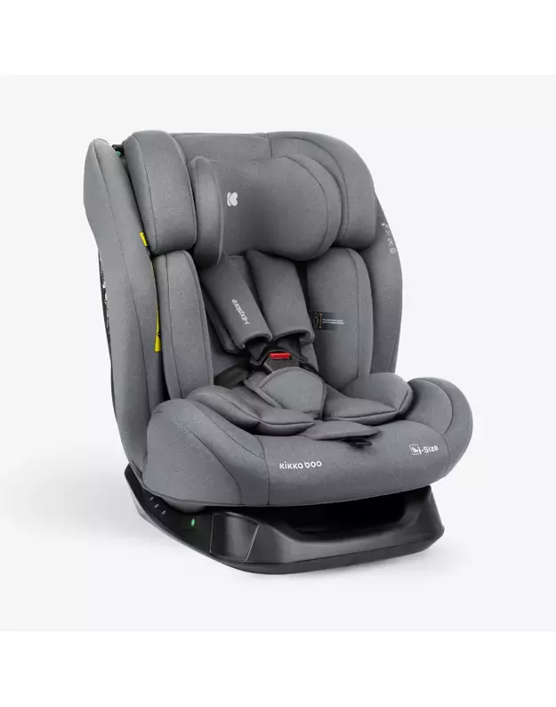 Automobilinė kėdutė Kikka Boo i-Explore Dark Grey – i-Size (40-150 cm)