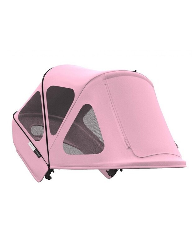 Bugaboo Donkey/ Donkey 2/ Donkey 3/ Donkey 5 vasaros stogelis / breezy sun canopy SOFT PINK