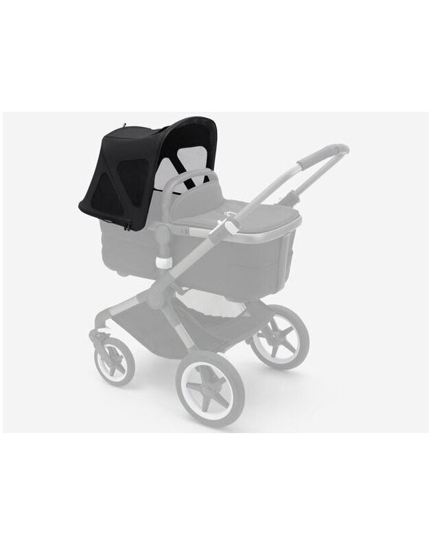 Bugaboo Fox/ Fox 2/ Fox 3/ Fox5 / Fox Cub/ Cameleon 3/ Lynx vasaros stogelis breezy Midnight black