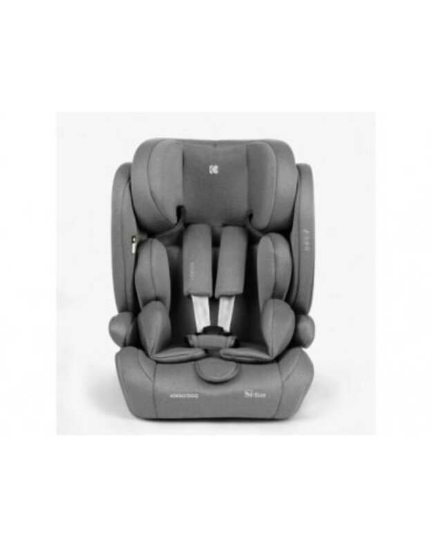 Automobilinė kėdutė KikkaBoo i-Cross i-Size 76–150 cm Light Grey