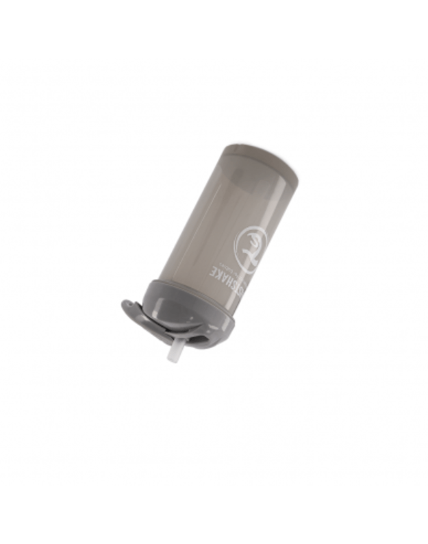 Twistshake pilkas buteliukas su šiaudeliu 360 ml nuo 6 mėn. 78680 3