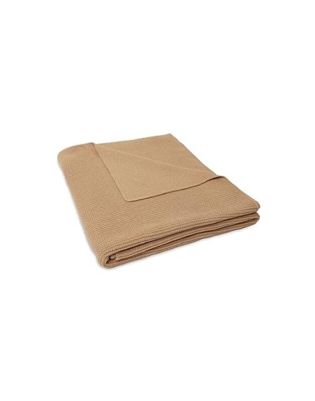 Jollein megztas pledas Basic Knit Biscuit 100x150 cm 5