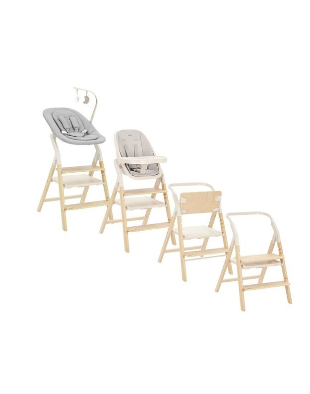 Carrello Ergo maitinimo kėdutė 2in1 Linen Beige 1