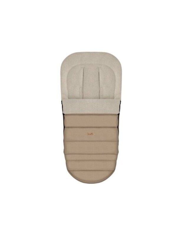 Zaffiro iGrow Scandi Wool Footmuff Beige – warm and universal stroller footmuff