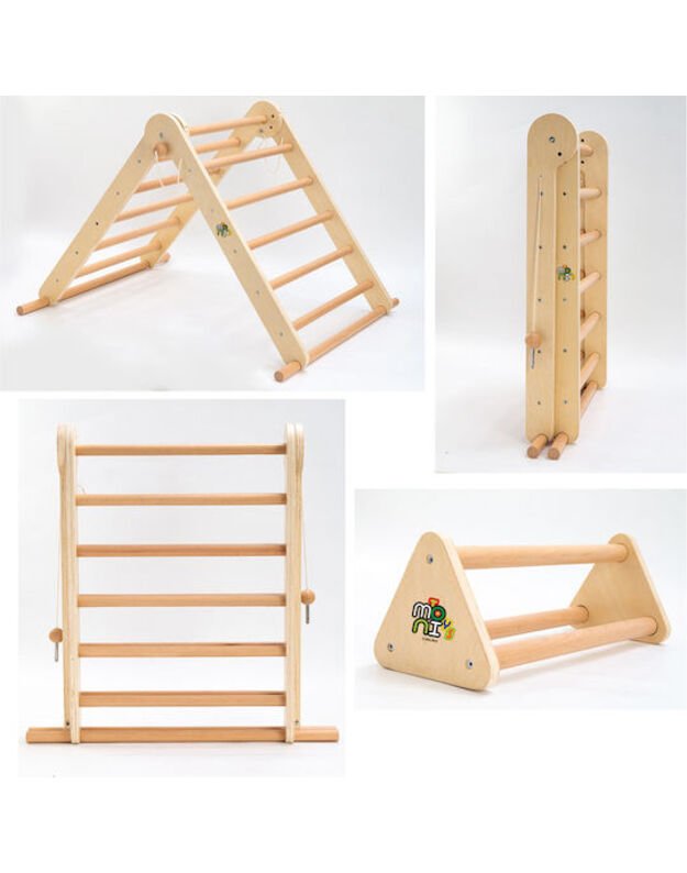 Medinis laipynės rinkinys Pickler 3in1 Moni Toys  4