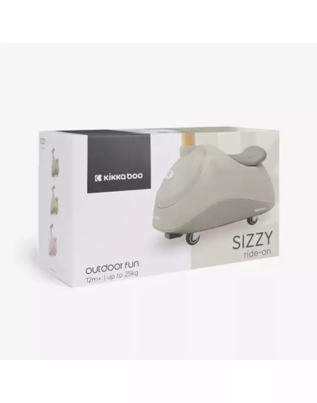 Sizzy Beige paspiriamoji mašinėlė (Ride-On)  2