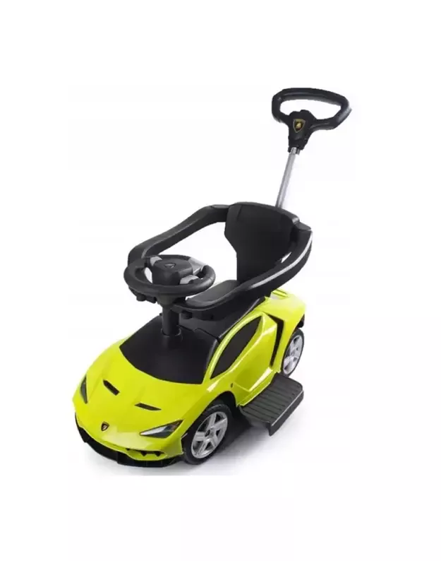 LAMBORGHINI 3in1 užsėdama mašina–paspirtukas 