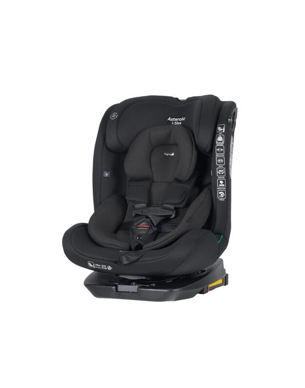Automobilinė kėdutė Carrello Asteroid i-Size 40–150 cm (0–36 kg) Space Black