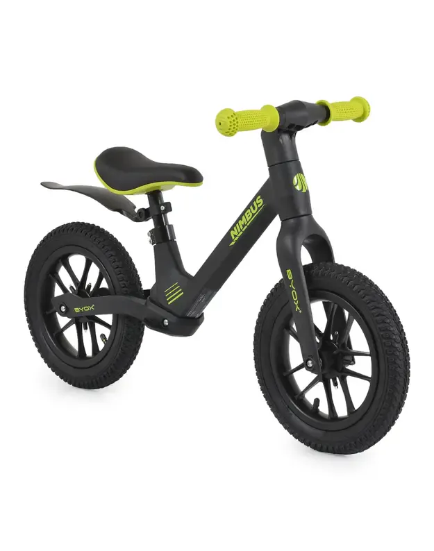 Byox Balansinis dviratukas Nimbus 12" Ink Black juodas