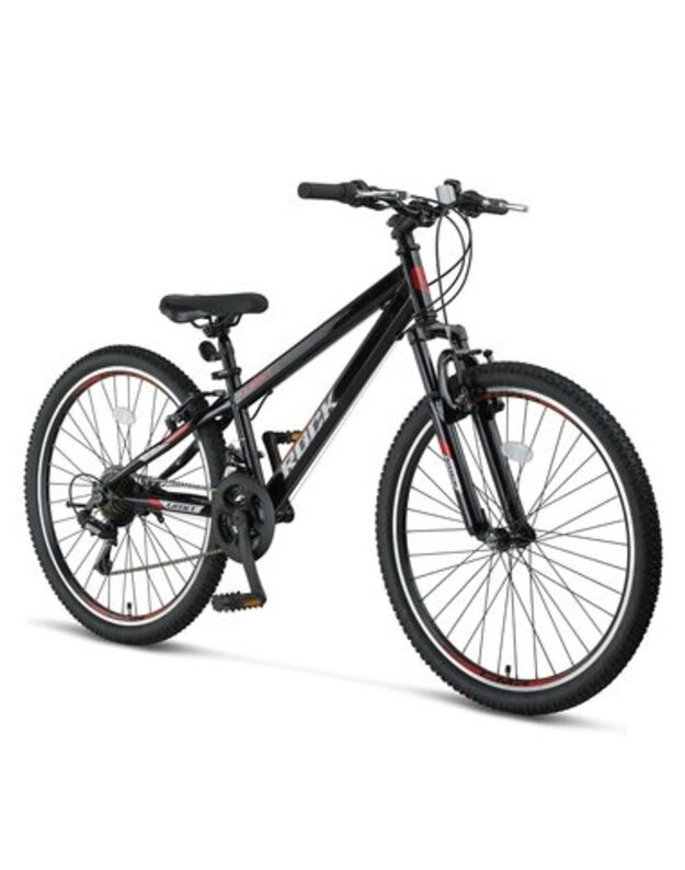 UMIT UMIT Rock 20" 18G vaikiškas MTB dviratis Black/Red