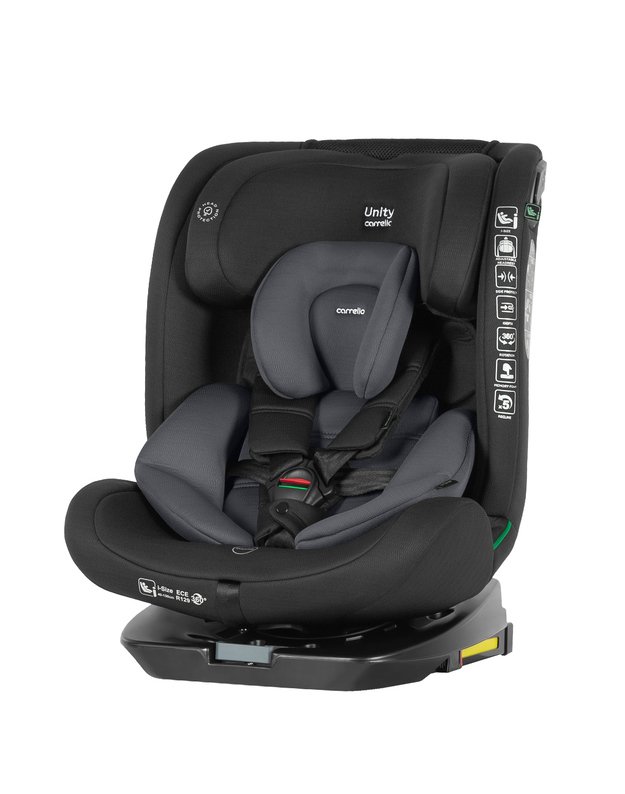 Car seat Carrello Unity Accord Grey i-size 0-36kg (40cm - 150cm)