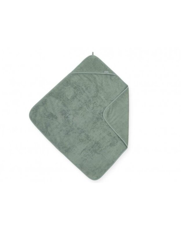 Jollein kilpinis rankšluostis su gobtuvu Terry Stone Green 75x75 cm