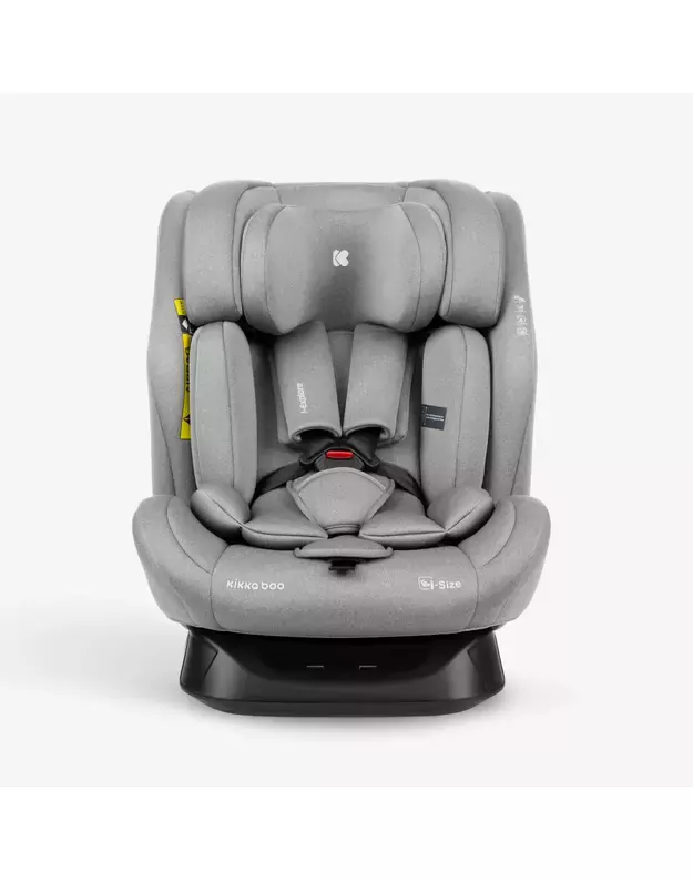 Automobilinė kėdutė Kikka Boo i-Explore Light Grey – i-Size (40-150 cm)
