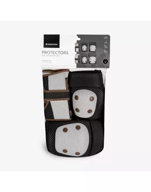 Apsaugos "Protectors Black" keliams ir alkūnėms