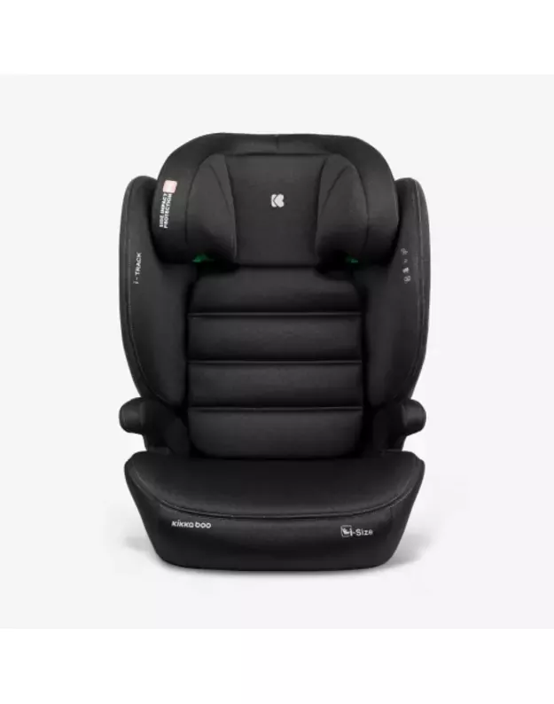 Automobilinė kėdutė KikkaBoo i-Track i-size 100-150cm Black