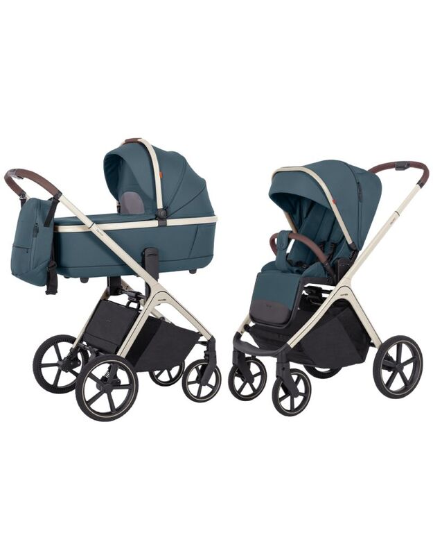 Universalus vežimėlio komplektas Carrello Vector 2in1 Prime Blu 2