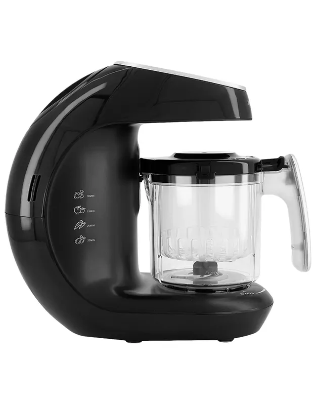 Twistshake 6in1 kūdikių maisto kombainas Black Twistshake 6in1 kūdikių maisto kombainas Black