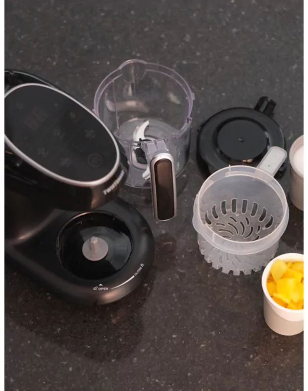 Twistshake 6in1 kūdikių maisto kombainas Black 2 Twistshake 6in1 kūdikių maisto kombainas Black 2